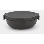Brabantia Make Amp Take salātu trauks, 1.3L, Dark Grey  206344 8710755206344