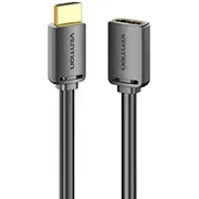 Cable Hdmi Male/Female 4K/2M Black Ahcbh Vention  6922794766877