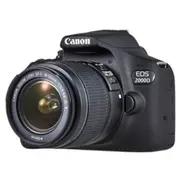 Canon Eos 2000D Digitālā Kamera 18-55Mm f/3.5-5.6 Iii Slr  2728C002 4549292111842