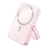 Enerģijas krātuve Verbatim Charge n Go 10000Mah Magnetic Wireless Pink ar Statīvu  32267V 0023942322672
