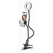 Gembird Led Selfie Ring Light with Phone Holder  Led-Ring4-Ph-01 8716309121736