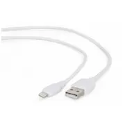 Gembird Usb Male - Apple Lightning 2M White  Cc-Usb2-Amlm-2M-W 8716309095518