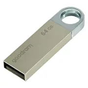 Goodram Uun2 Usb 2.0 64Gb Silver  Uun2-0640S0R11 5908267935163