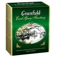 Greenfield Earl Grey Fantasy melnā tēja 100X2G  Gf005848