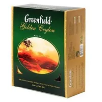 Greenfield Golden Ceylon melnā tēja 100X2G  Gf005817