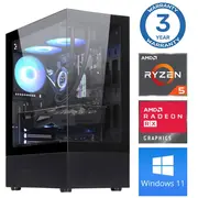 Intop Ryzen 5 5500 16Gb 500Ssd M.2 Nvme Rx580 8Gb Win11  7777411549550 Rw49550Wh