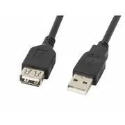 Kabelis Lanberg  Usb-A 2.0 Cable, 3 m Ca-Usbe-10Cc-0030-Bk Usb Type-A to 5901969413755