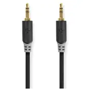Kabelis Nedis Aux 3.5Mm - 0.5M  Cabw22000At05 5412810264872
