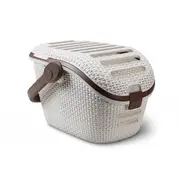 Kaste mājdzīvnieku transportēšanai 51X38X33Cm krēmkrāsā  0800616P16 3253920616012