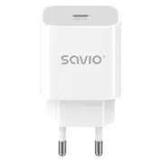 Lādētājs Savio Quick Charger 20W White  La-09 5901986048701