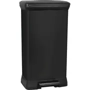 Pedāļspainis metalizēts Deco Bin 50L melns  0802162929 3253922162029