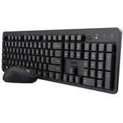 Perifērijas komplekts Trust Ody Ii Silent Black  25018 8713439250183