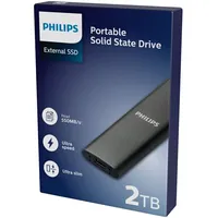 Philips External Ssd 2Tb Ultra speed Space grey  Fm02Ss030P/00 4895229133563