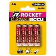 Rocket rechargeable Hr6 2700Mah Blistera iepakojumā 4Gb.  Hr2700B4 5904922904024