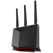 Rūteris Asus  Wireless Router 6800 Mbps Mesh Wi-Fi 5 6 6E 7 Ieee 802.11A 802.11B 802.11G 802.11N 802.11Ac 802.11Ax Usb 2.0 3X2.5Gbe Lan Wan ports 2 Number of antennas 4 Rt-Be86U 4711387581452