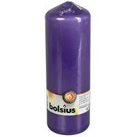 Svece stabs Bolsius violeta 6.8X20Cm  647196 8717847132918