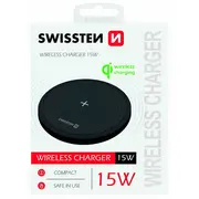 Swissten 15W Bezvadu lādētājs ar Usb-C 1.5M kabeli  22055504 8595217475168