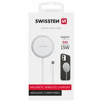 Swissten Magstick Lādētājs 15W priekš Apple iPhone Usb-C  22055530 8595217479722