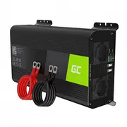 Tīra Sinusoīda  Invertors Automašīnas Sprieguma pārveidotājs 12V uz 230V 1000W/2000W Inv1000.12S/Gc09 3100000951719