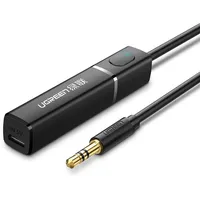 Ugreen  Bluetooth 5.0 transmitter wireless audio adapter 3.5 mm mini jack black 40761 Cm107 6957303847617