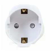 Adapteris Gembird Ac Power Adapter Eu to Uk  A-Ac-Eufukm-01 8716309128292