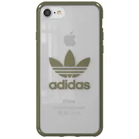 Adidas Clear Case Silikona Apvalks Priekš Apple iPhone 7 / 8 Caurspīdīgs - Zaļš  Ad-Occ-Iph78-Trgr 8718846047890