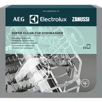 Akcija Electrolux Super Clean - attaukotājs trauku mazgājamajām mašīnām, iepakojumā 2 gab.x50g  M3Dcp200 7332543679522