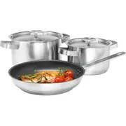 Akcija Electrolux trauku komplekts - panna 24 cm un divi katliņi 16  E3Ss 7332543584079 Agdelcgar0006