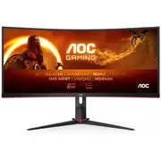 Aoc Cu34G2Xp/Bk Wqhd Spēļu Monitors 34  4038986111331