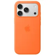Apple Mgfe4Zm/A Silicone with Magsafe Aizsargapvalks Priekš iPhone 17 Pro / Orange  195950663914