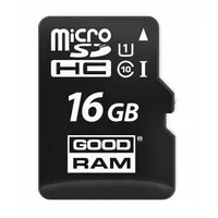 Atmiņas karte Goodram 16Gb microSDHC class 10 Uhs I  Sd adapter M1Aa-0160R12 5908267930137