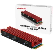 Axagon Clr-M2 passive - M.2 Ssd, 80Mm Alu body, silicone thermal pads  8595247903976
