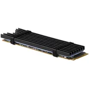 Axagon Clr-M2L3 passive - M.2 Ssd, 80Mm Alu body, silicone thermal pads, height 3Mm 