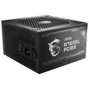Barošanas bloks Msi Mag A750Gl Pcie5 750W  Maga750Glpcie5 4711377084284