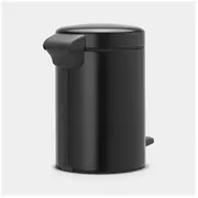 Brabantia atkritumu tvertne ar pedāli Newicon, 3 l, Matt Black  113321 8710755113321