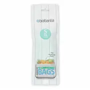 Brabantia atkritumu tvertņu maisiņi Bio, 6 l, S 10Gb  419683 871010755419683