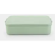 Brabantia Make Amp Take pusdienu kārba, liela, jade green  203145 8710755203145