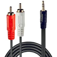 Cable Audio 2Xrca/3.5Mm M/M 3M/35682 Lindy  35682 4002888356824