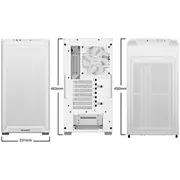Case Be Quiet Bgw75 Miditower product features Transparent panel Not included Atx Microatx Miniitx Colour White  4260052191835