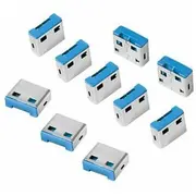 Cita datorprece Logilink  10 Locks Au0046 Blue 4052792045154