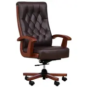 Consul brown leather armchair  A840 Brown 5903558006157 Foebe1Biu0003