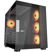 Cougar Fv150 Rgb Pc Case, Mid tower, Black  Cgr-5Ka1B-Rgb 4710483778230