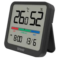 Digitālais termometrs Savio Temperature and Humidity Sensor  Ct-01/B 5901986048398