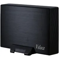 Drive Cabinet Inter-Tech Veloce 3.5 Hdd, Sata/Sata Ii, Usb3.0 Black  It-Gd-35612