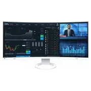Eizo Ev3895En 37.5 Ips 2410 3840X1600 Curved Usb-C/85W Rj45 Kvm White  Ev3895-Wt