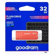 Goodram 32Gb Ume3 Orange Usb 3.0  Ume3-0320O0R11 5908267935767