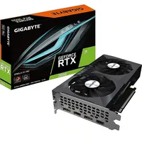 Graphics Card Gigabyte Nvidia Geforce Rtx 3050 6 Gb Gddr6 96 bit Pcie 4.0 16X Memory 14000 Mhz Gpu 1500 Dual Slot Fansink 2Xhdmi 2Xdisplayport Gv-N3050Eagleoc-6Gd  4719331354237