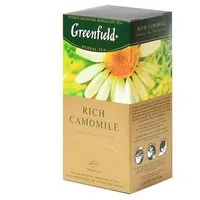 Greenfield Rich Camomile zāļu tēja 25X1.5G  Gf004322