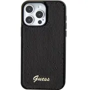 Guess Hc Sequin Script Metal Case Aizsargapvalks Priekš Apple iPhone 15 Pro Max  Guhcp15Xpsfdgsk 3666339172909