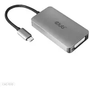 I/O Adapter Usb-C To Dvi-D/Active M/F Cac-1510 Club3D  8719214471286